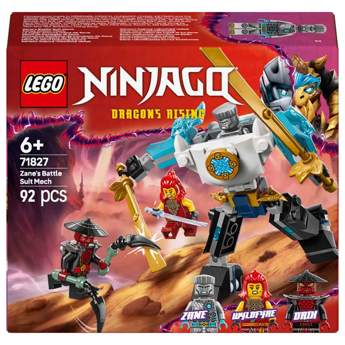 Lego Ninjago Zane'in Savaş Zırhı Mech'i 71827