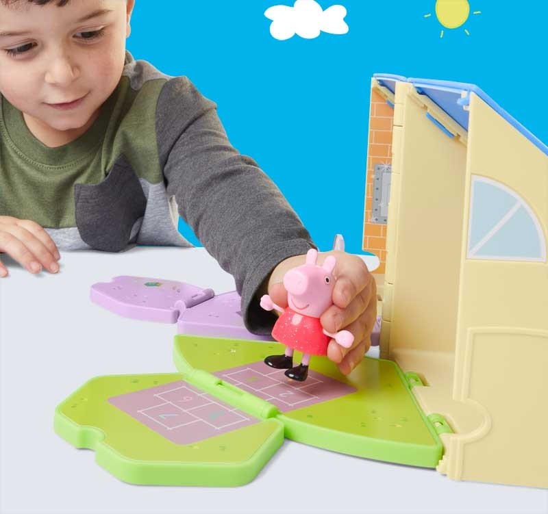Peppa Pig Peppa'nın Pop-Open Oyun Grubu Seti