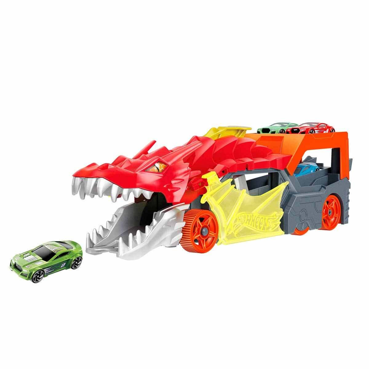 Hot Wheels Fırlatıcı ve Taşıyıcı Ejderha GTK42