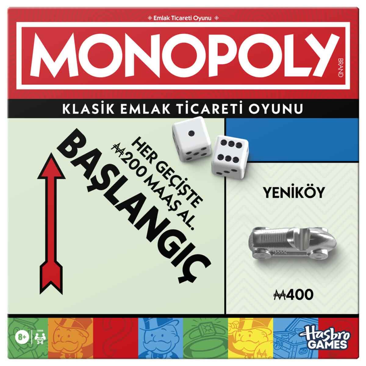 Monopoly Klasik Kutu Oyunu