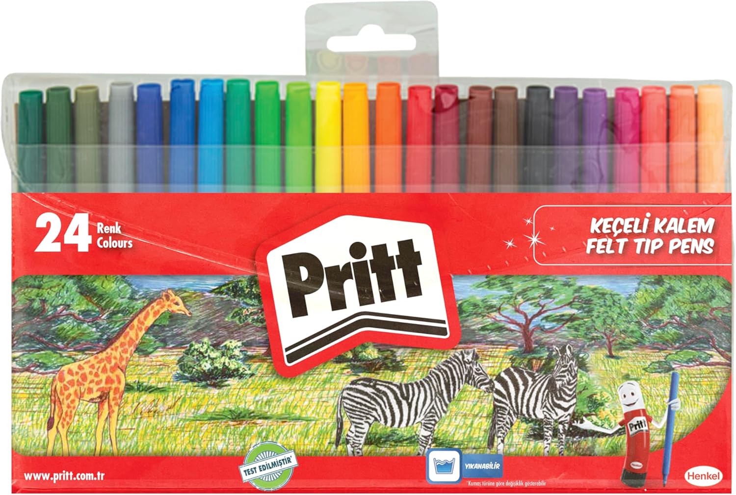 Pritt 24 Renk Keçeli Kalem