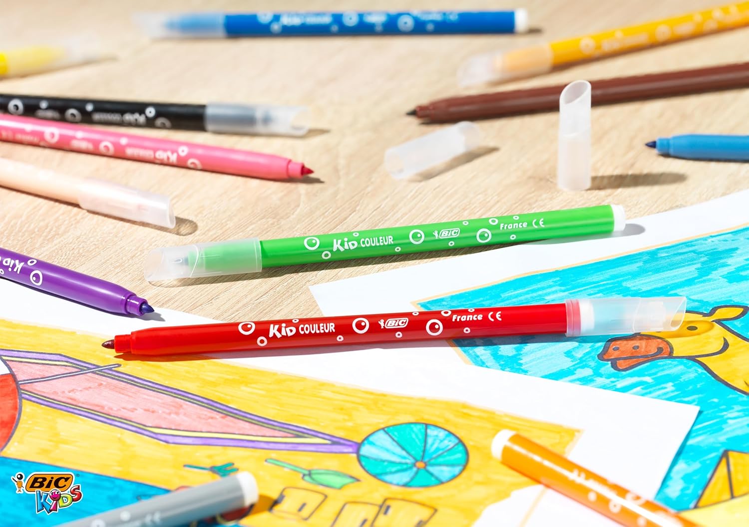 Bic Kids 12 Renk Keçeli Kalem