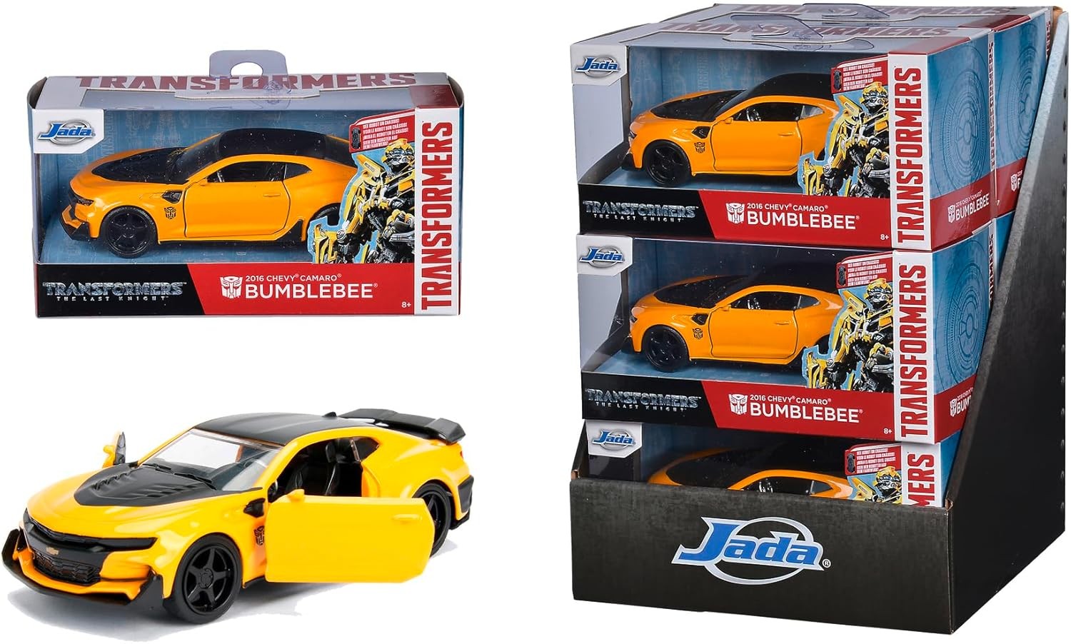 Transformers 1:32 Chevy Camaro 2016 Bumblebee Model Araba