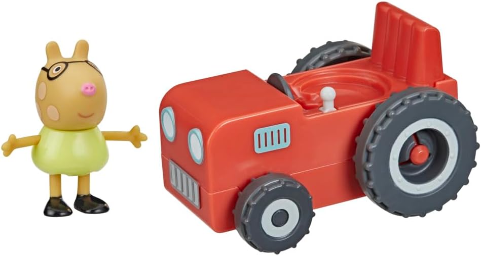 Peppa Pig Tekli Figür ve Araç Little Tractor