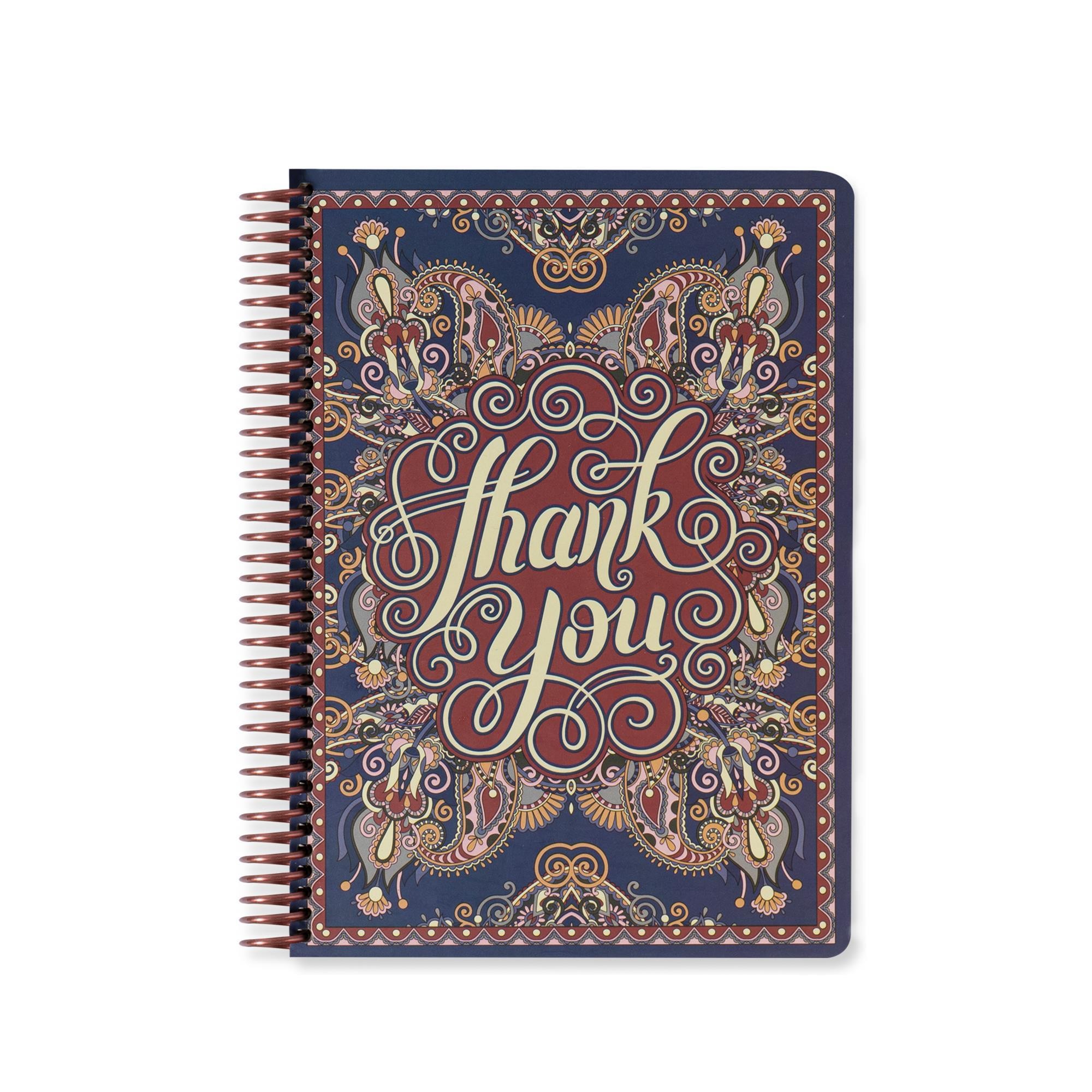 Thank You Defter 17x24 Çizgili