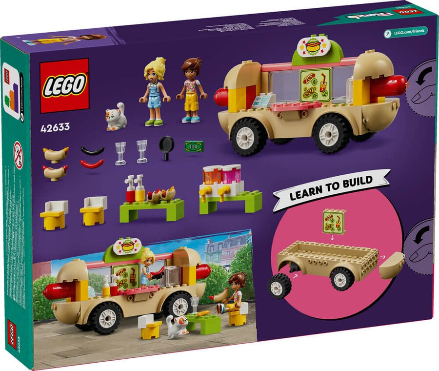 Lego Friends Sosisli Sandviç Arabası 42633