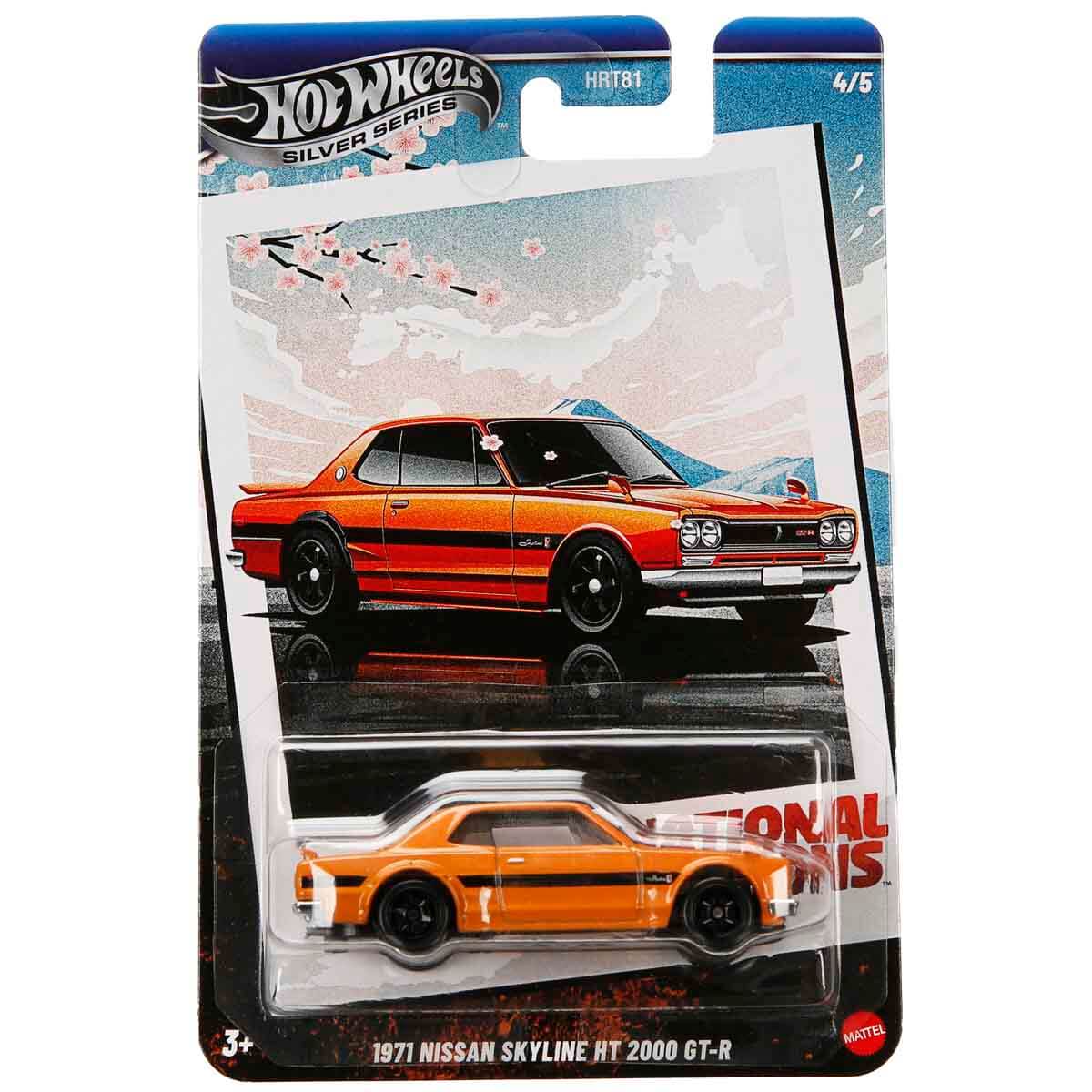 Hot Wheels Vintage Tekli Arabalar HRT81 Jby89 1971 Nissan Skyline Ht-2000 Gt-R