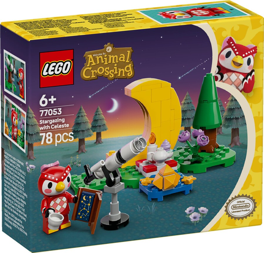 Lego Animal Crossing Celeste ile Yıldız Gözlemleme 77053