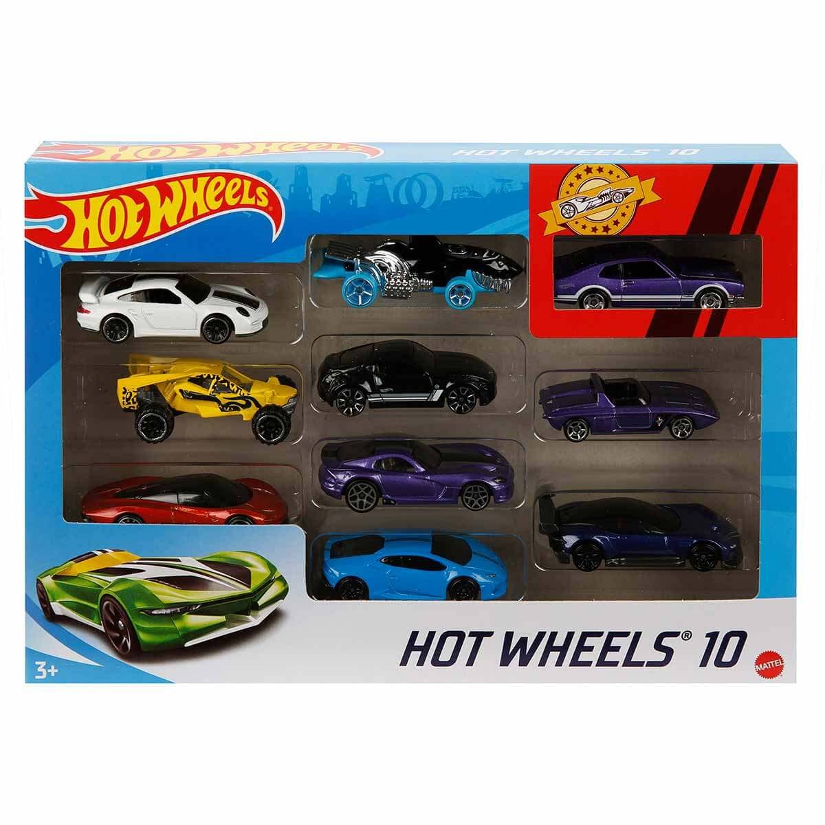 Hot Wheels 10'lu Araba Karışık