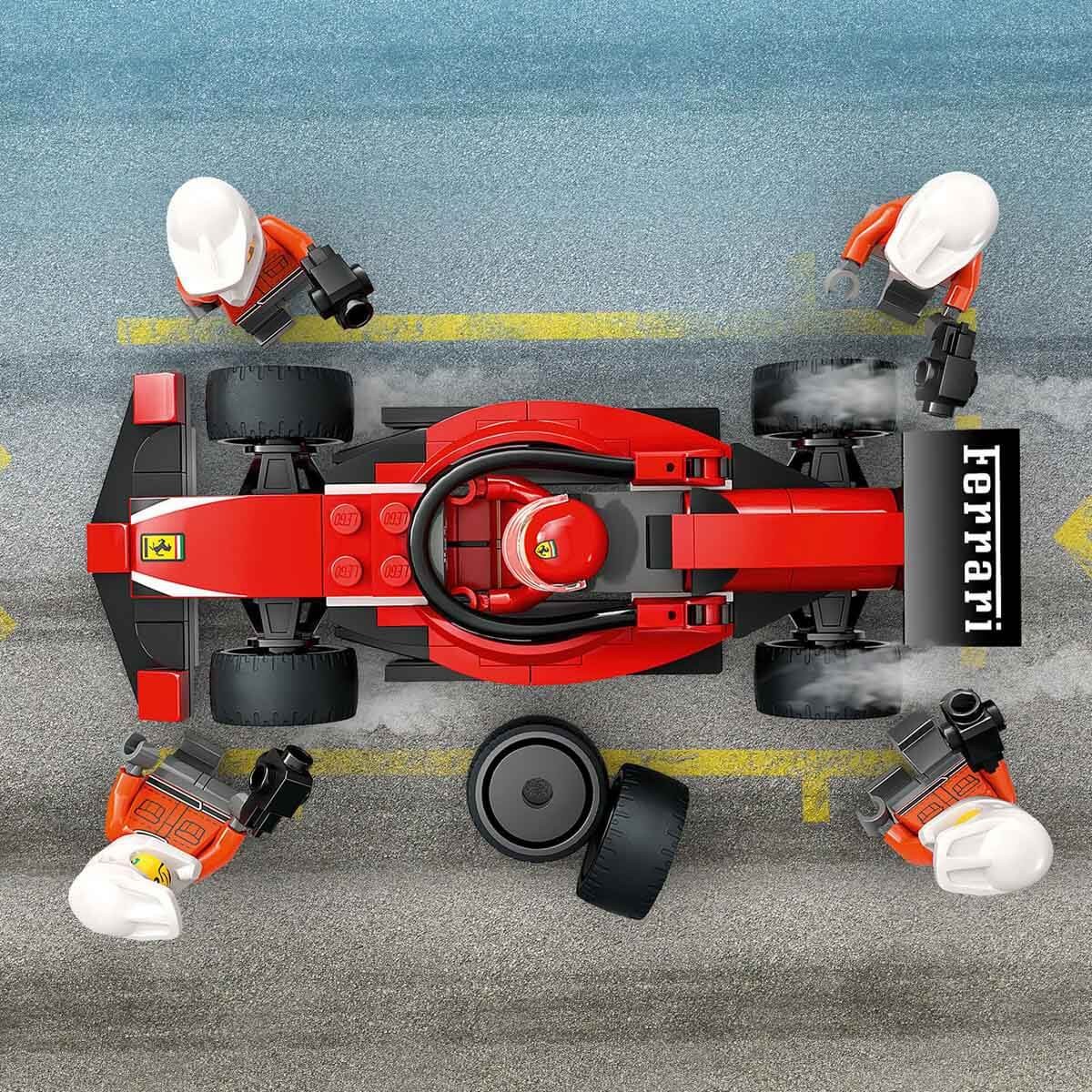 Lego City Ferrari Arabalı F1 Pit Stop ve Pit Ekibi 60443