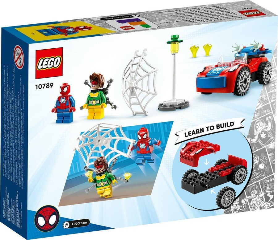 Lego Spidey Örümcek Adam'ın Arabası ve Doktor Oktopus 10789