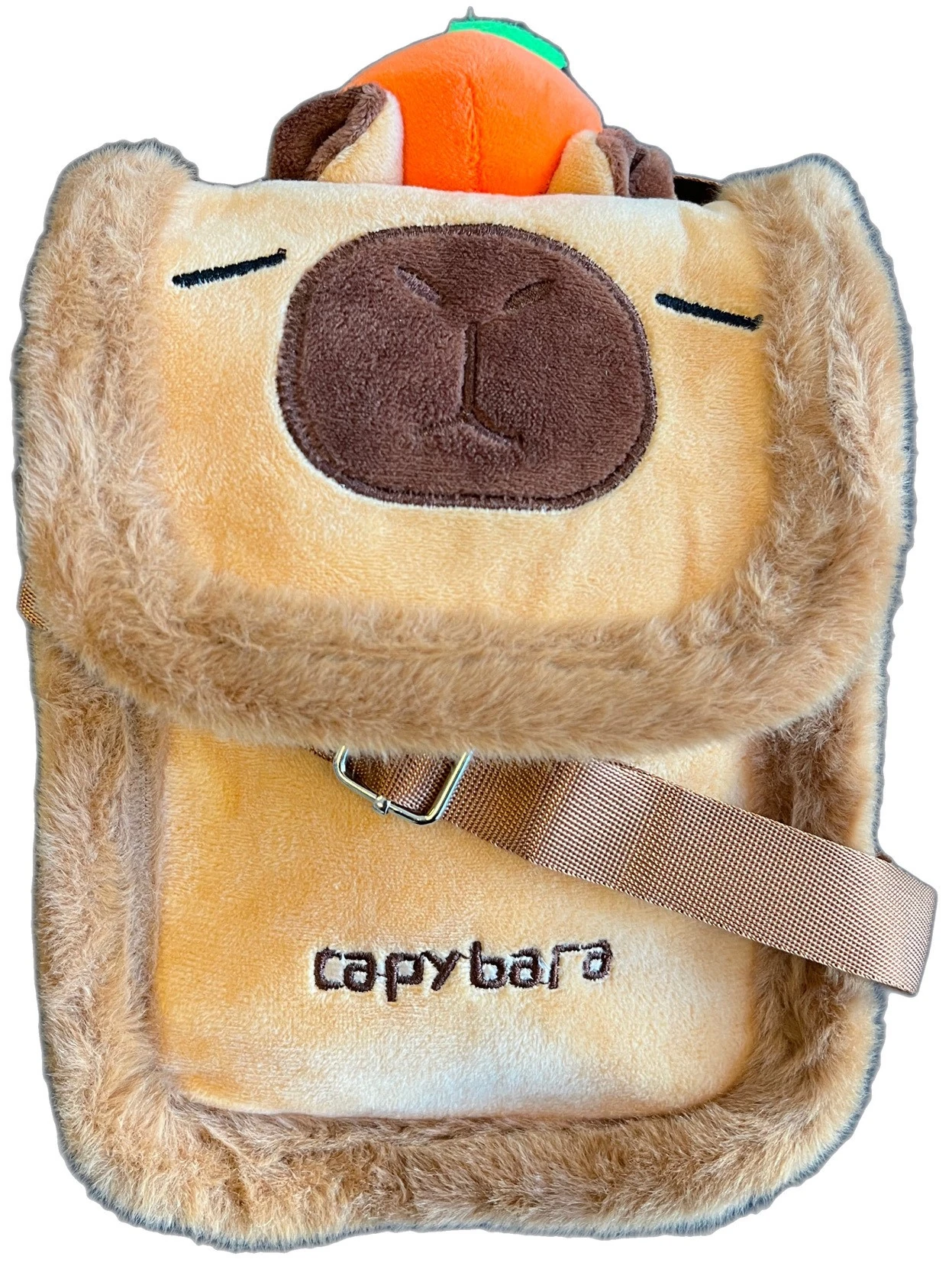 Capybara Askılı Çanta Peluş
