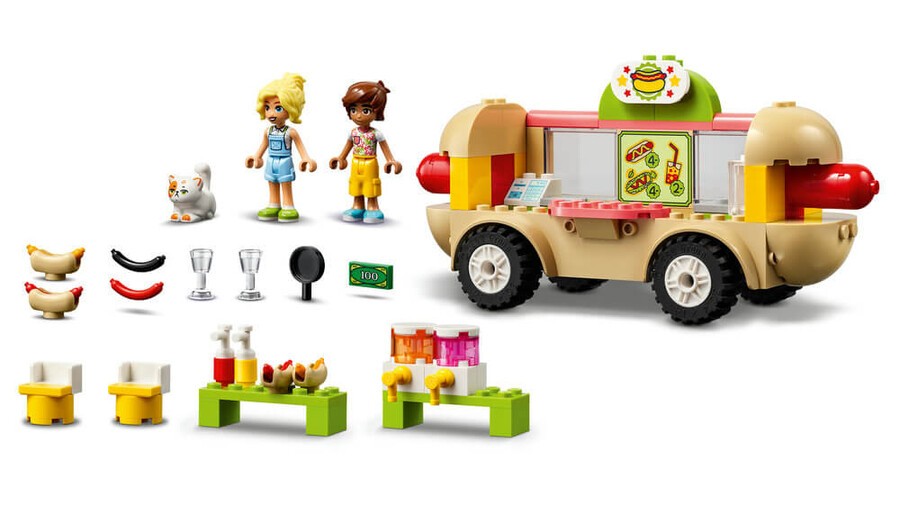 Lego Friends Sosisli Sandviç Arabası 42633