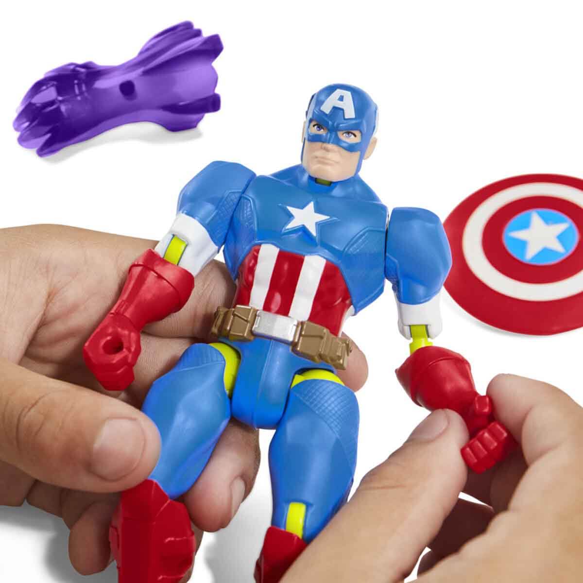 Avengers MixMashers Aksiyon Figürü Captain America