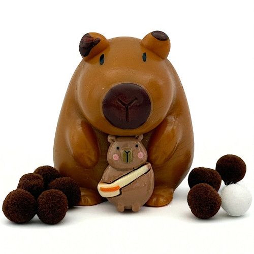 Capybara Moj Moj Squishy Büyük Boy