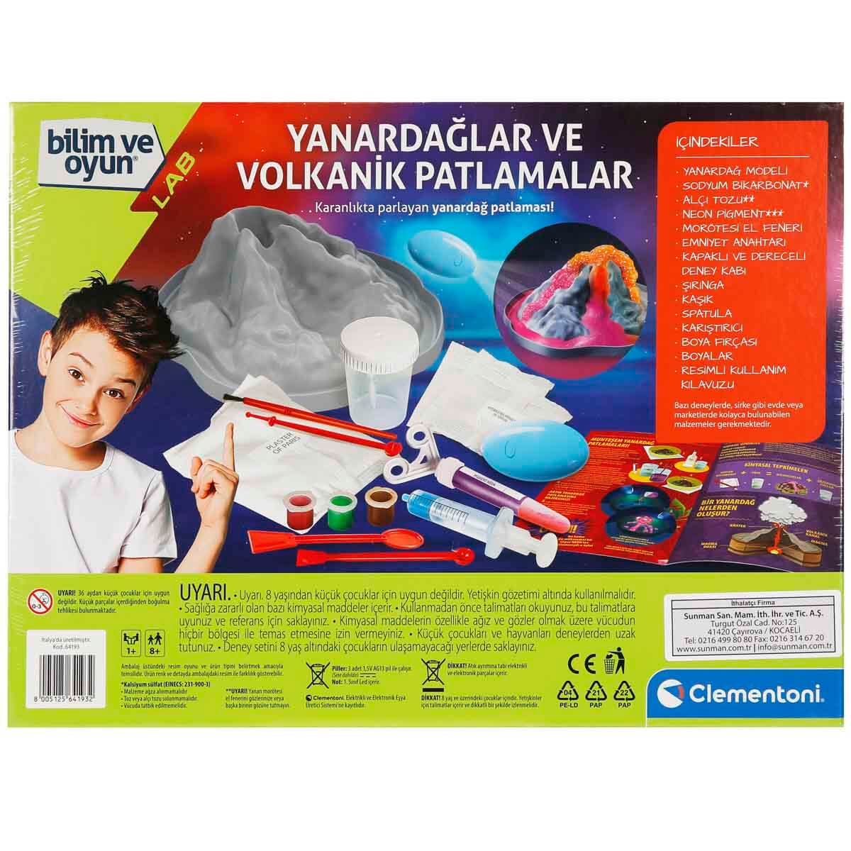 Bilim ve Oyun: Yanardağlar ve Volkanilk Patlamalar