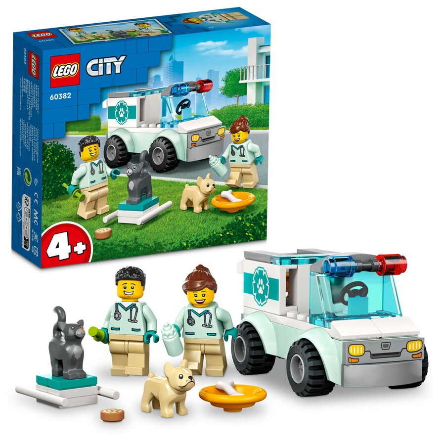 Lego City Veteriner Kurtarma Aracı 60382