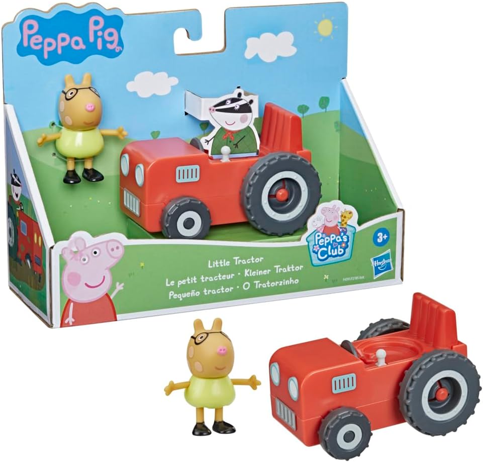 Peppa Pig Tekli Figür ve Araç Little Tractor