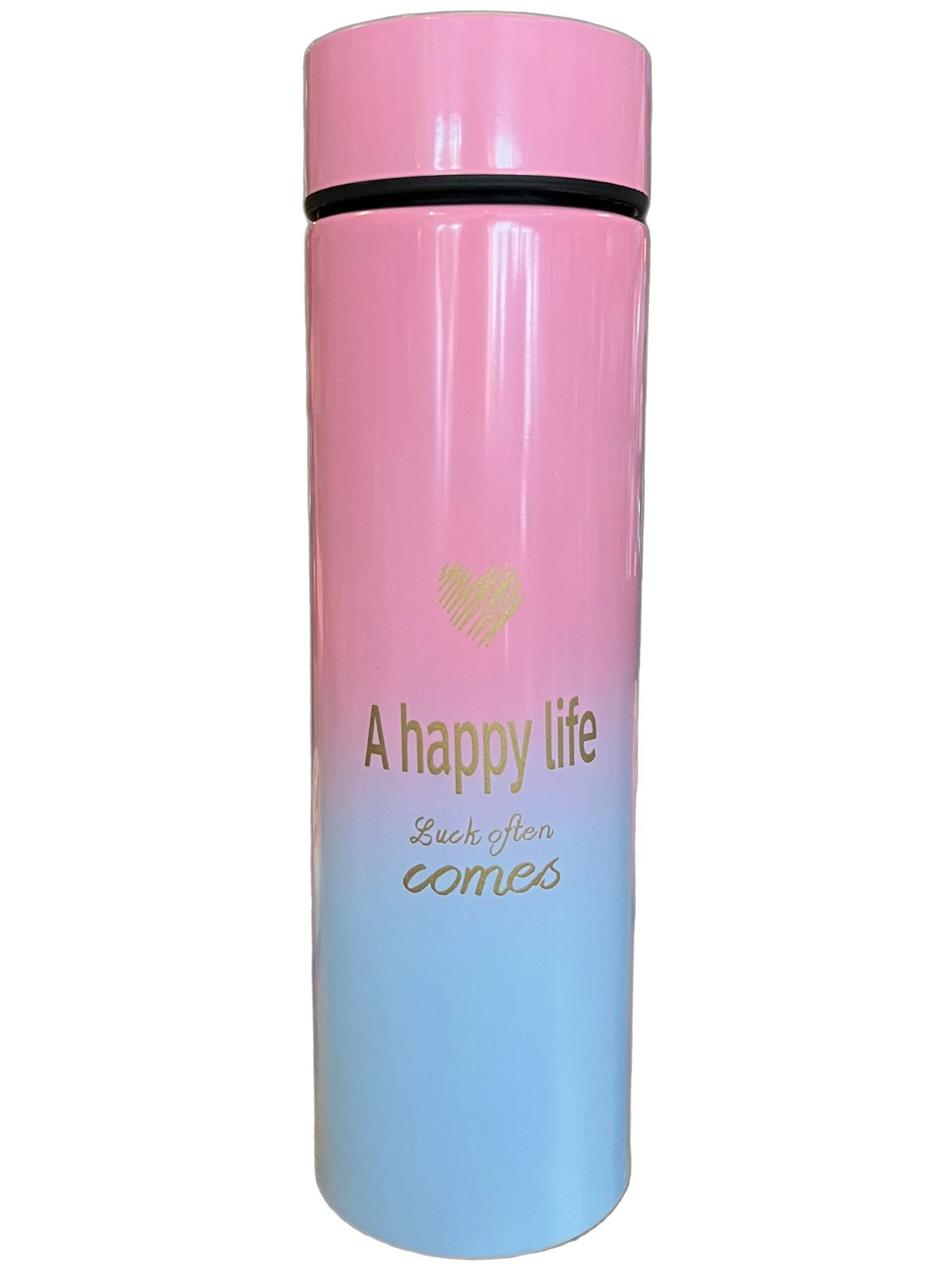 Dijital Termos Pembe Mavi A Happy Life