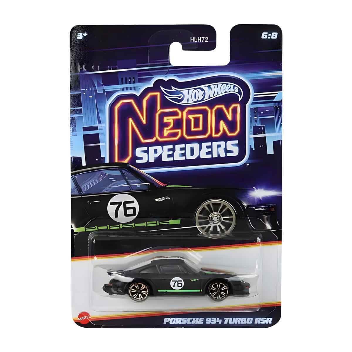 Hot Wheels Neon Speeders HLH72 - Jcb05 Porsche 934 Turbo Rsr