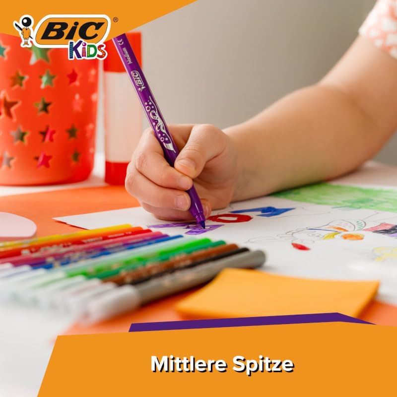 Bic Kids 24 Renk Keçeli Kalem