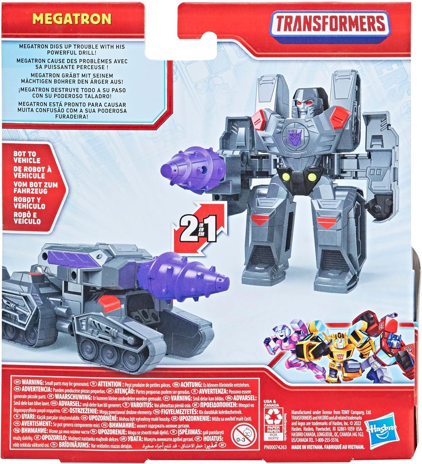 Transformers Classic Heroes Team Megatron 