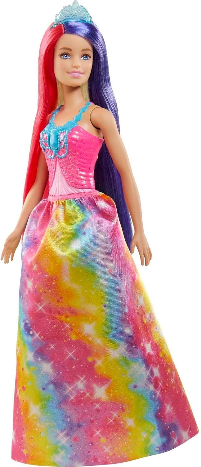 Barbie Dreamtopia Prenses Bebek Upuzun Rengarenk Saçlarıyla