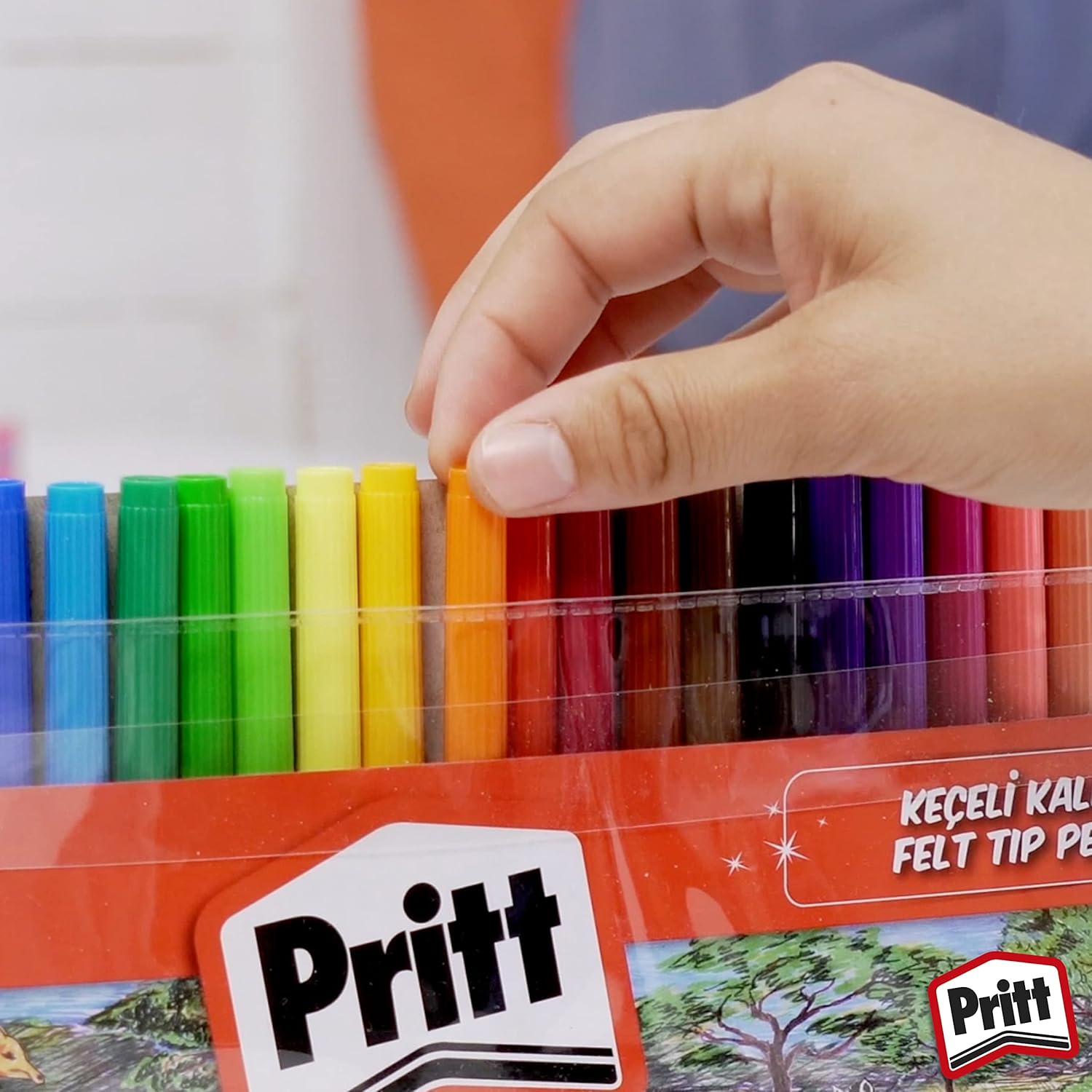 Pritt 24 Renk Keçeli Kalem