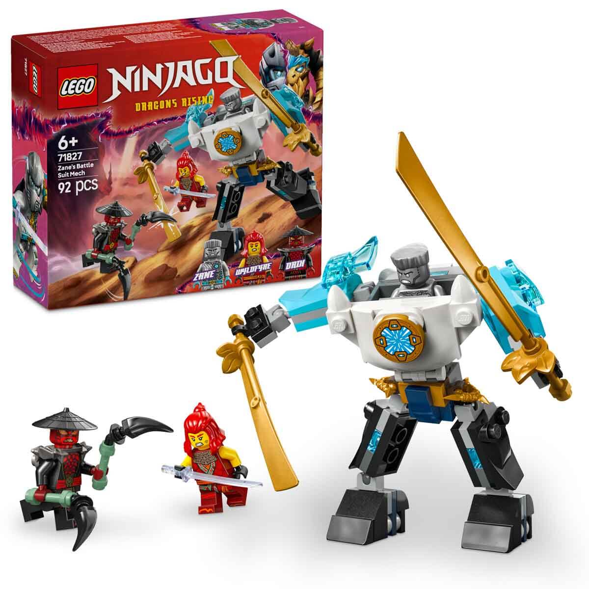 Lego Ninjago Zane'in Savaş Zırhı Mech'i 71827