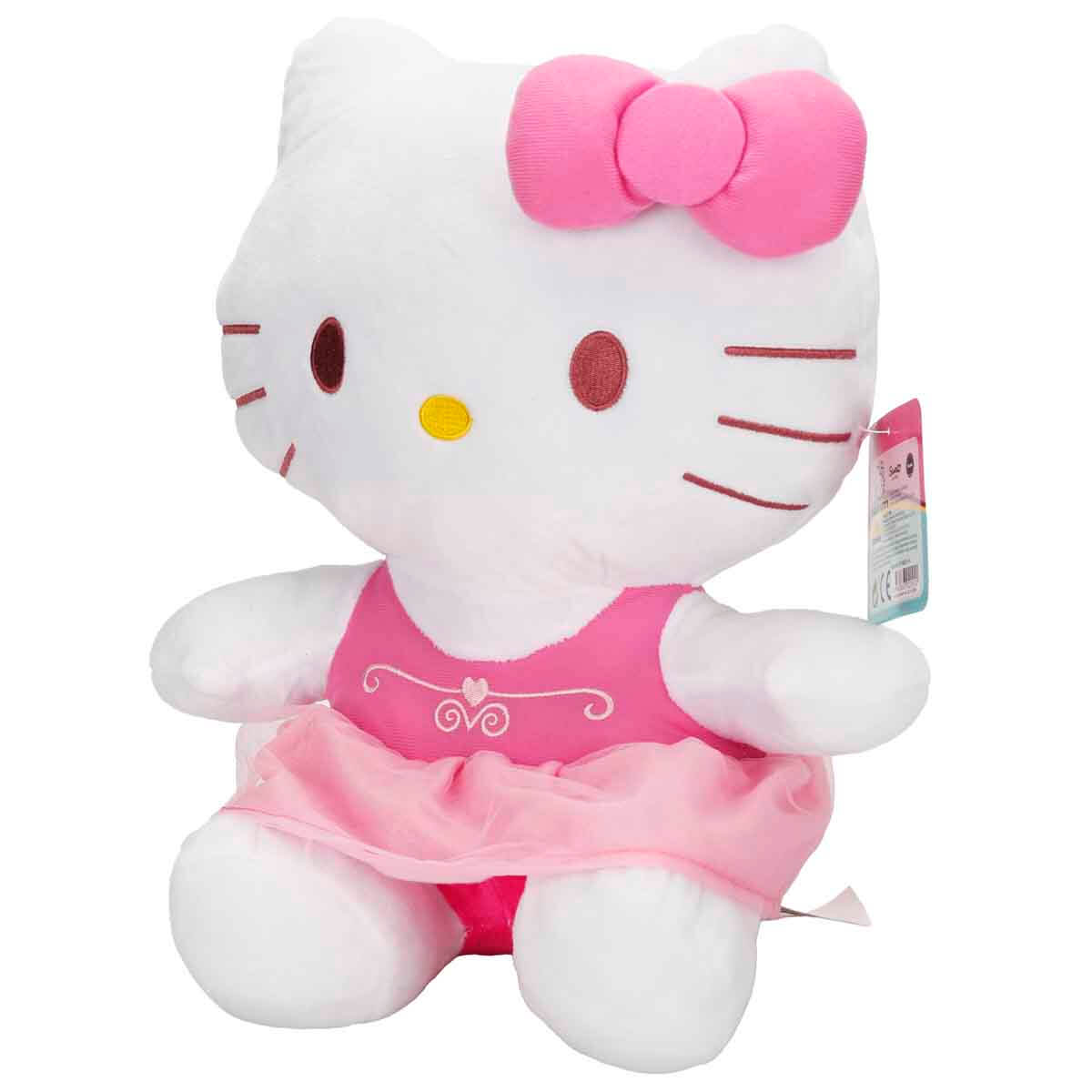 Hello Kitty Fiyonklu Peluş 36 cm Pembe