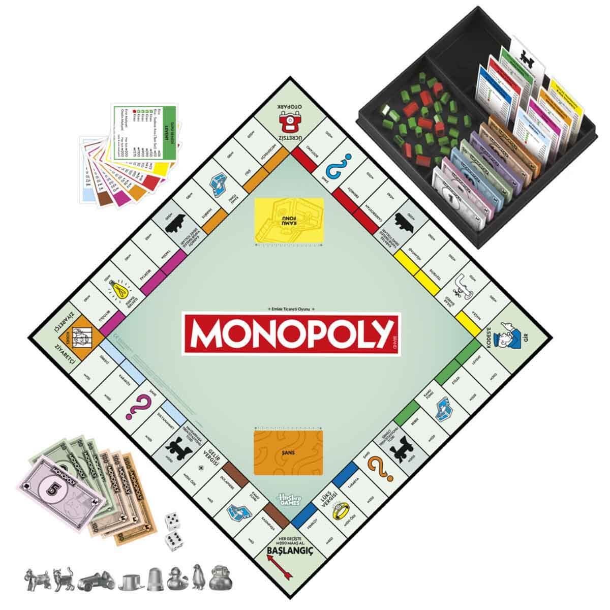 Monopoly Klasik Kutu Oyunu