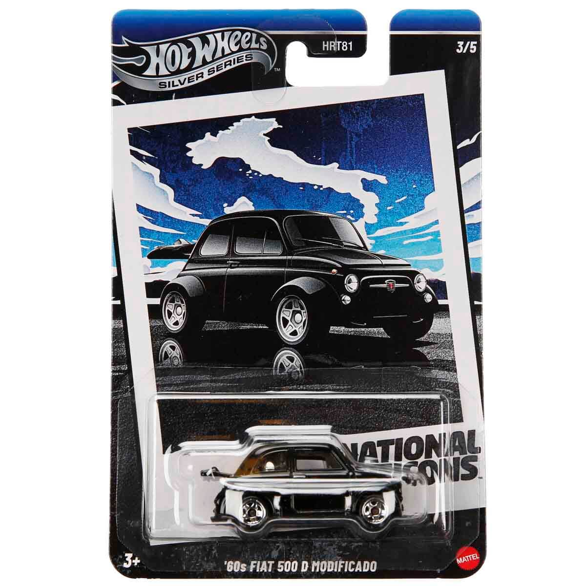 Hot Wheels Vintage Tekli Arabalar HRT81 Jby88 60's Fiat 500 D Modificado