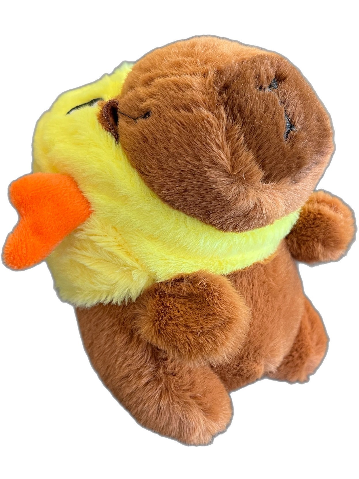 Capybara Peluş Anahtarlık Sarı