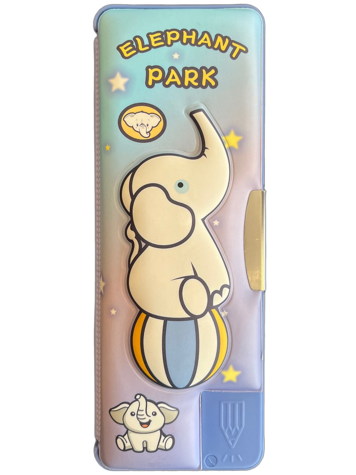 Otomatik Kalem Kutusu Squishy Yüzey Fil