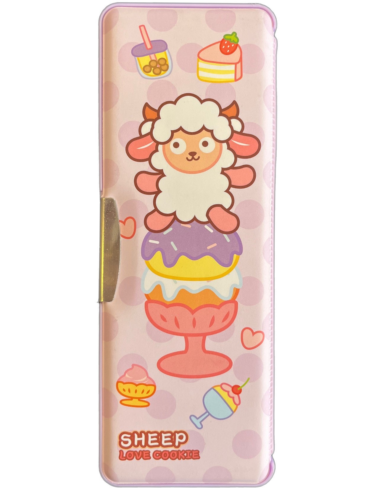 Otomatik Kalem Kutusu Squishy Yüzey Lila