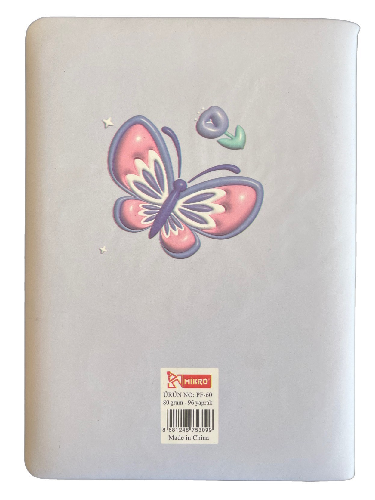 Butterfly Puffy Defter