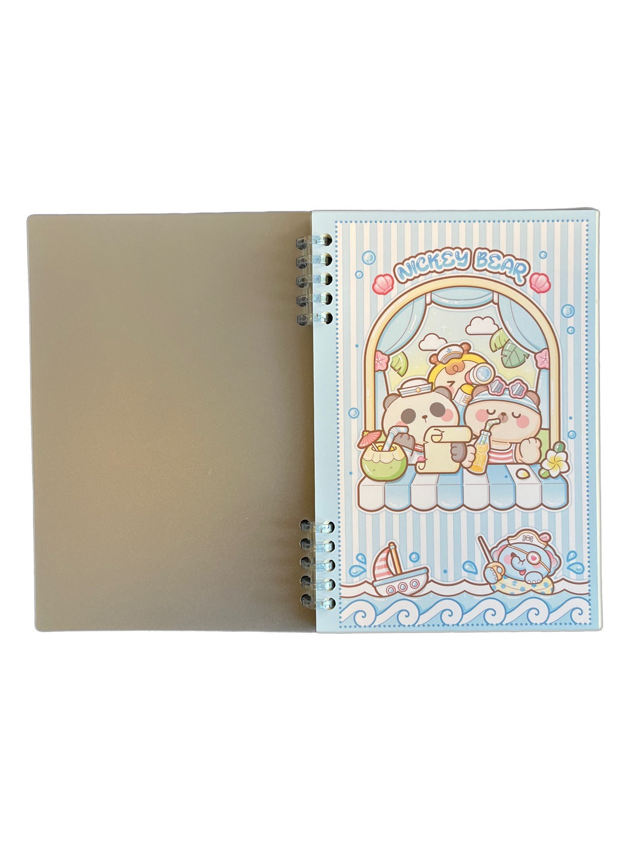 Nickey Bear Defter - Sticers