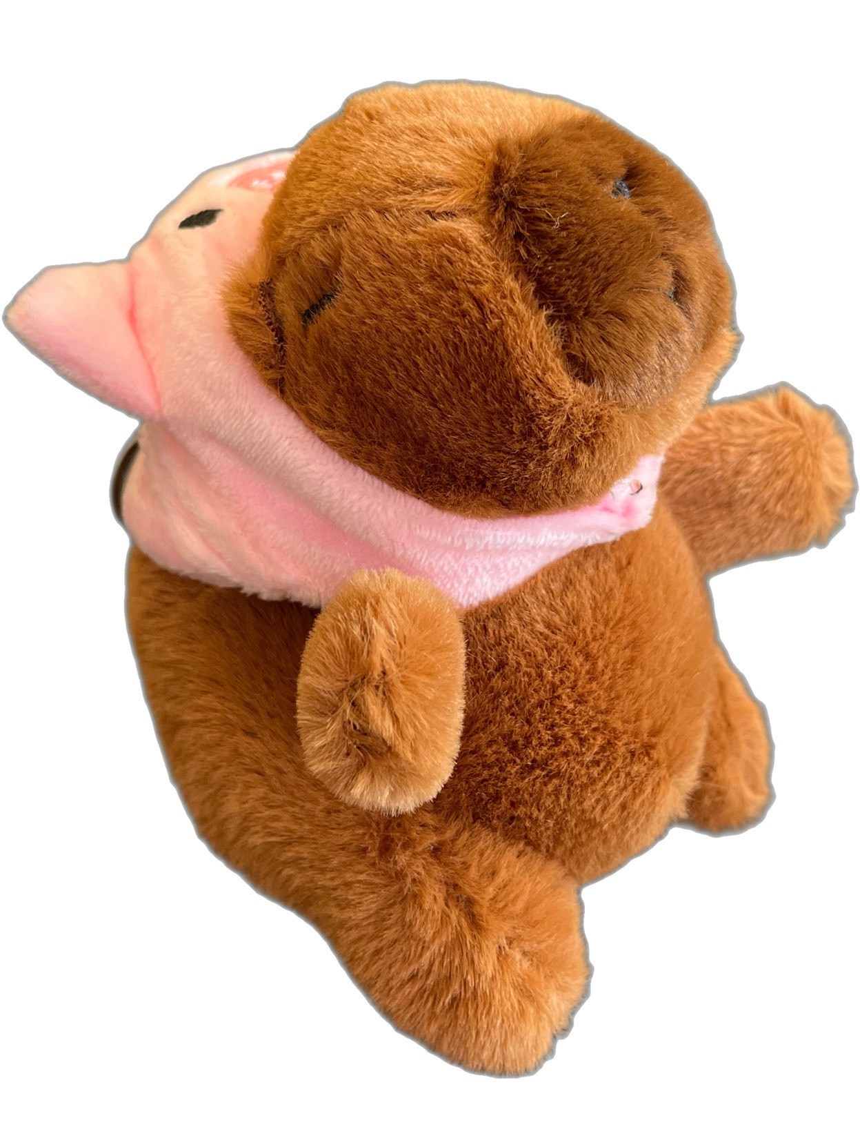 Capybara Peluş Anahtarlık Pembe