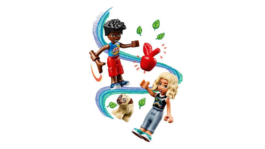 Lego Friends Elektrikli Araba ve Şarj İstasyonu