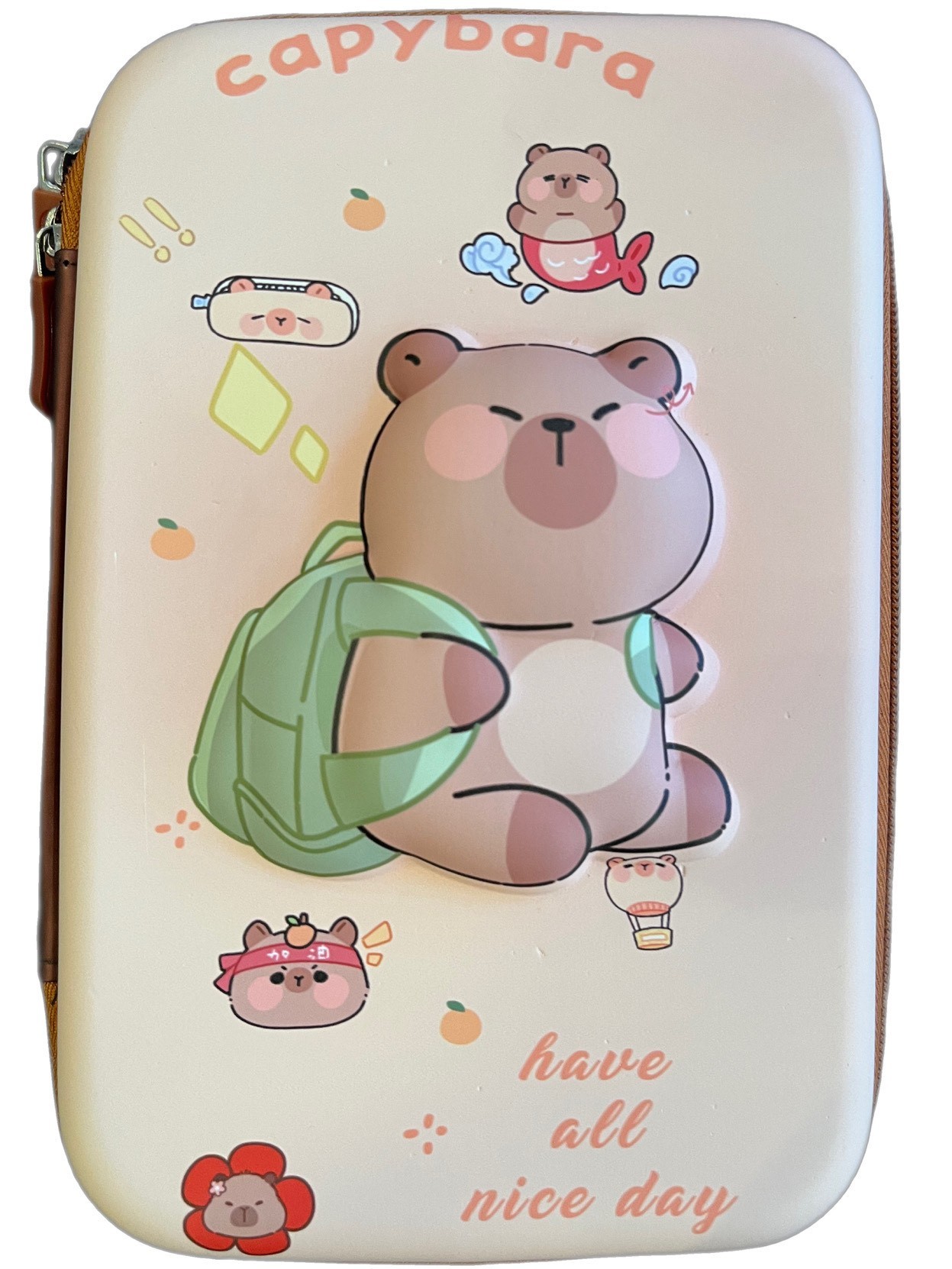 Capybara XL Kalem Çantası Eva Model 3