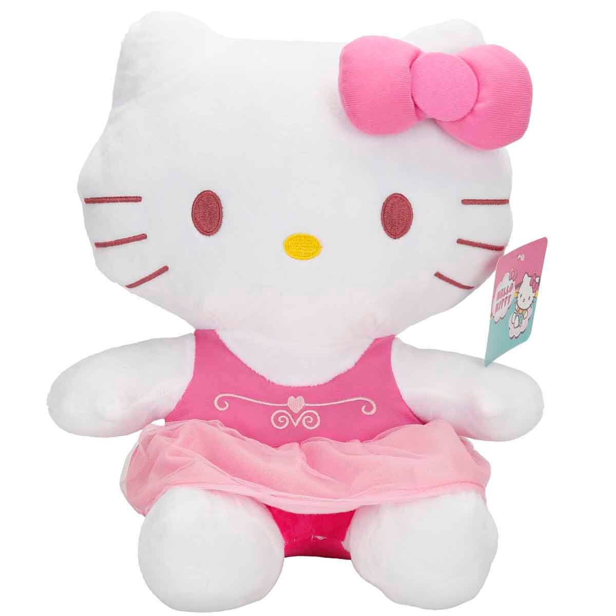Hello Kitty Fiyonklu Peluş 36 cm Pembe