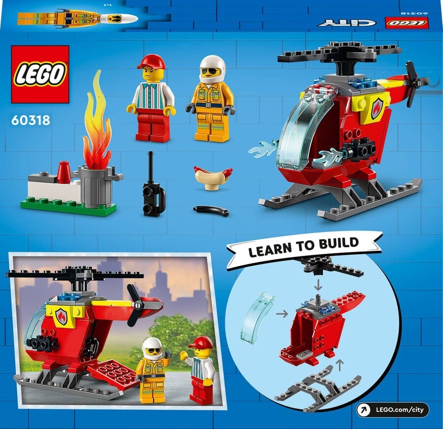 Lego City İtfaiye Helikopteri 60318