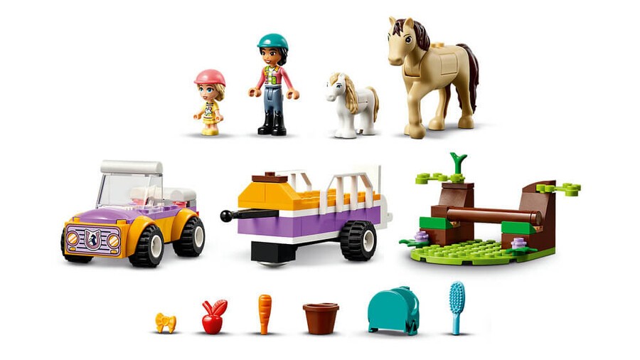 Lego Friends At ve Midilli Römorku 42634