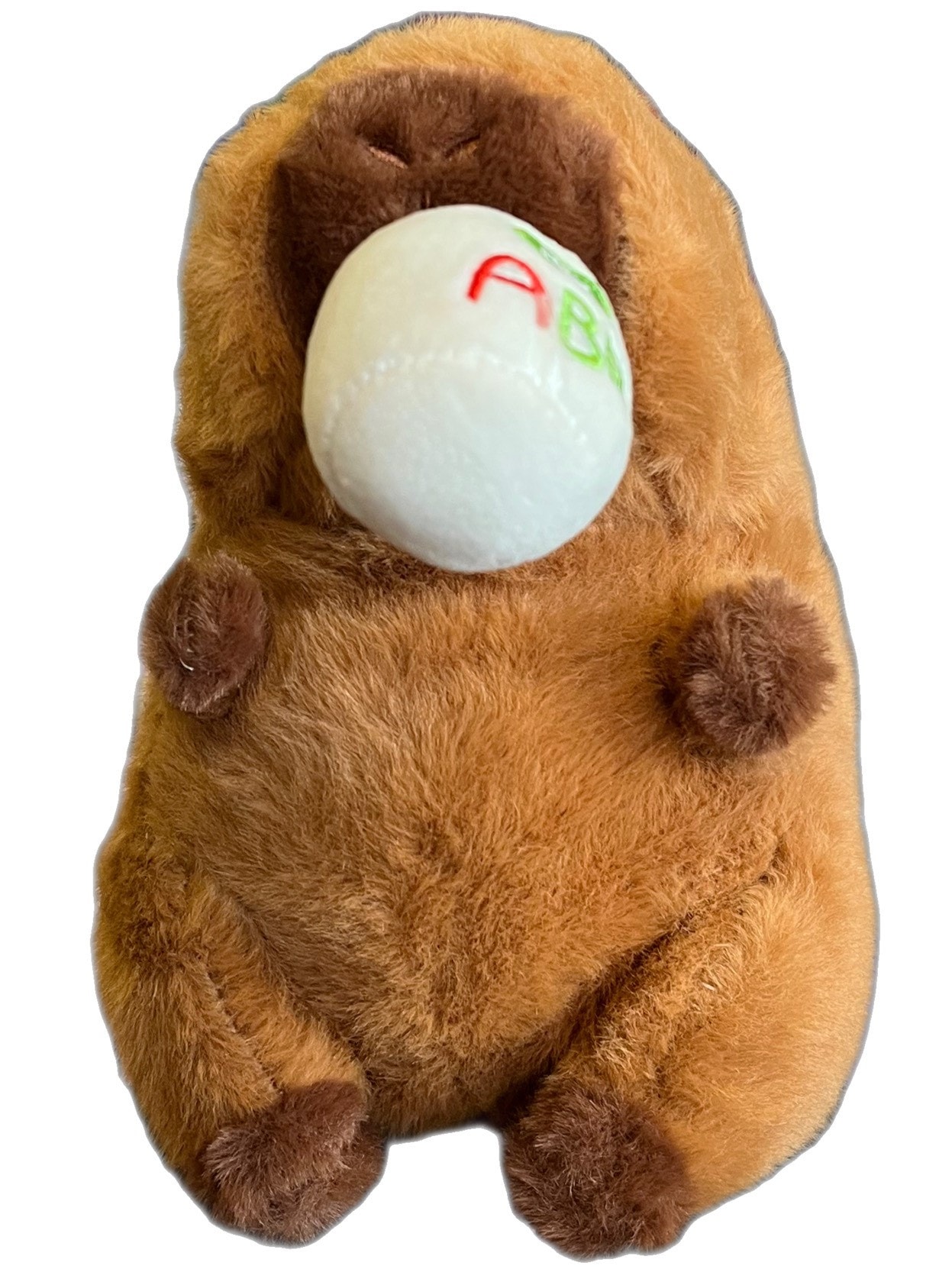 Capybara Süt İçen Kurmalı Peluş 20 cm Hediyelik