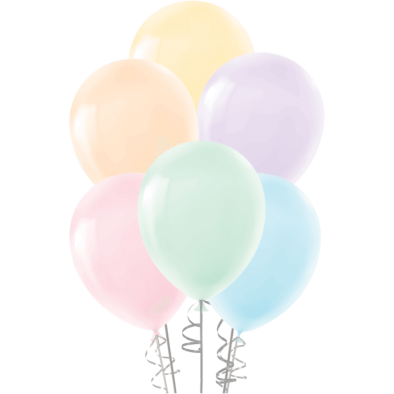 20 Adet Uçan Balon Makaron Renkler Karışık Adrese Teslim (Ankara - Çankaya)