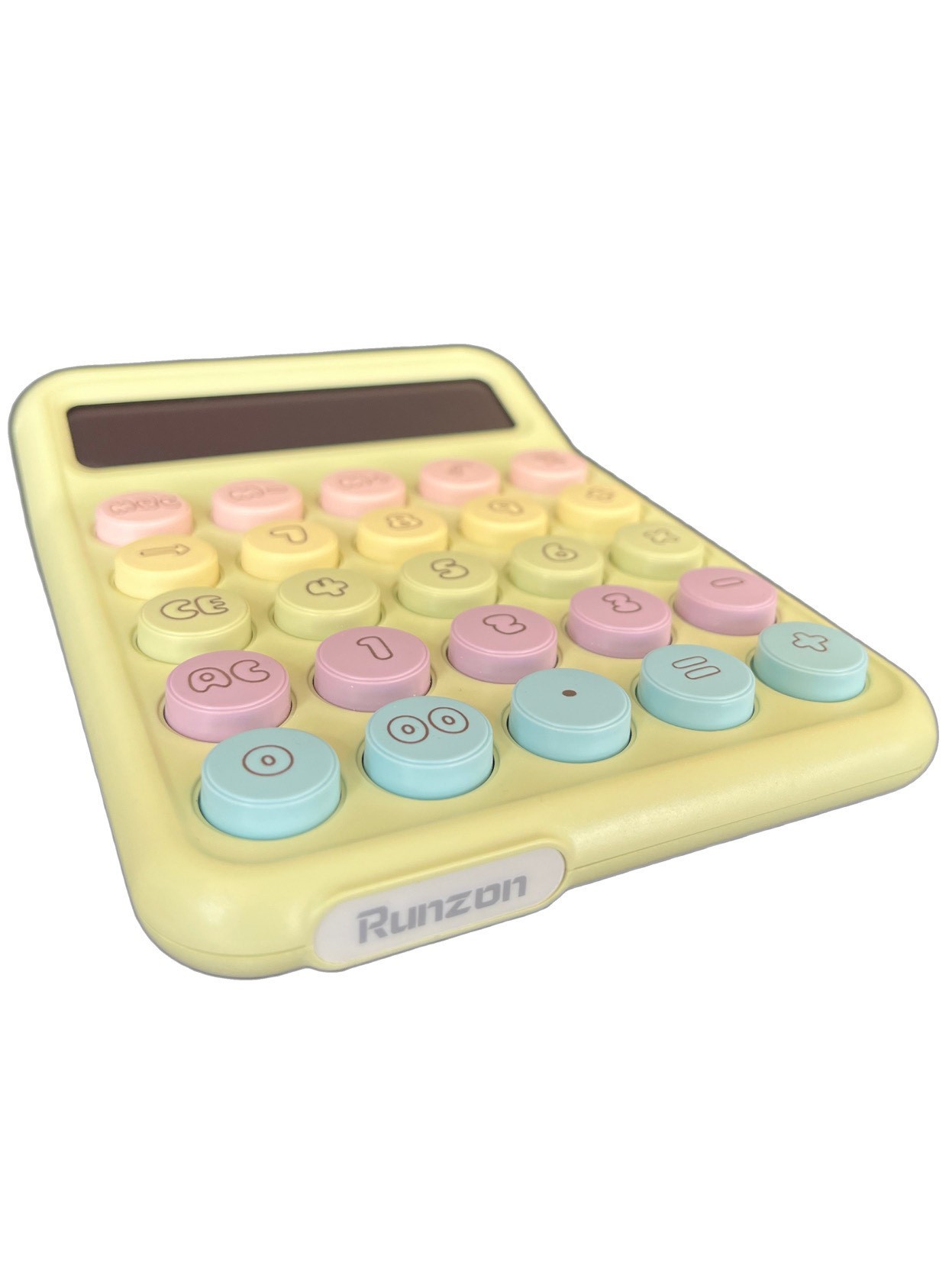Hesap Makinesi Pastel Renkli Yeşil