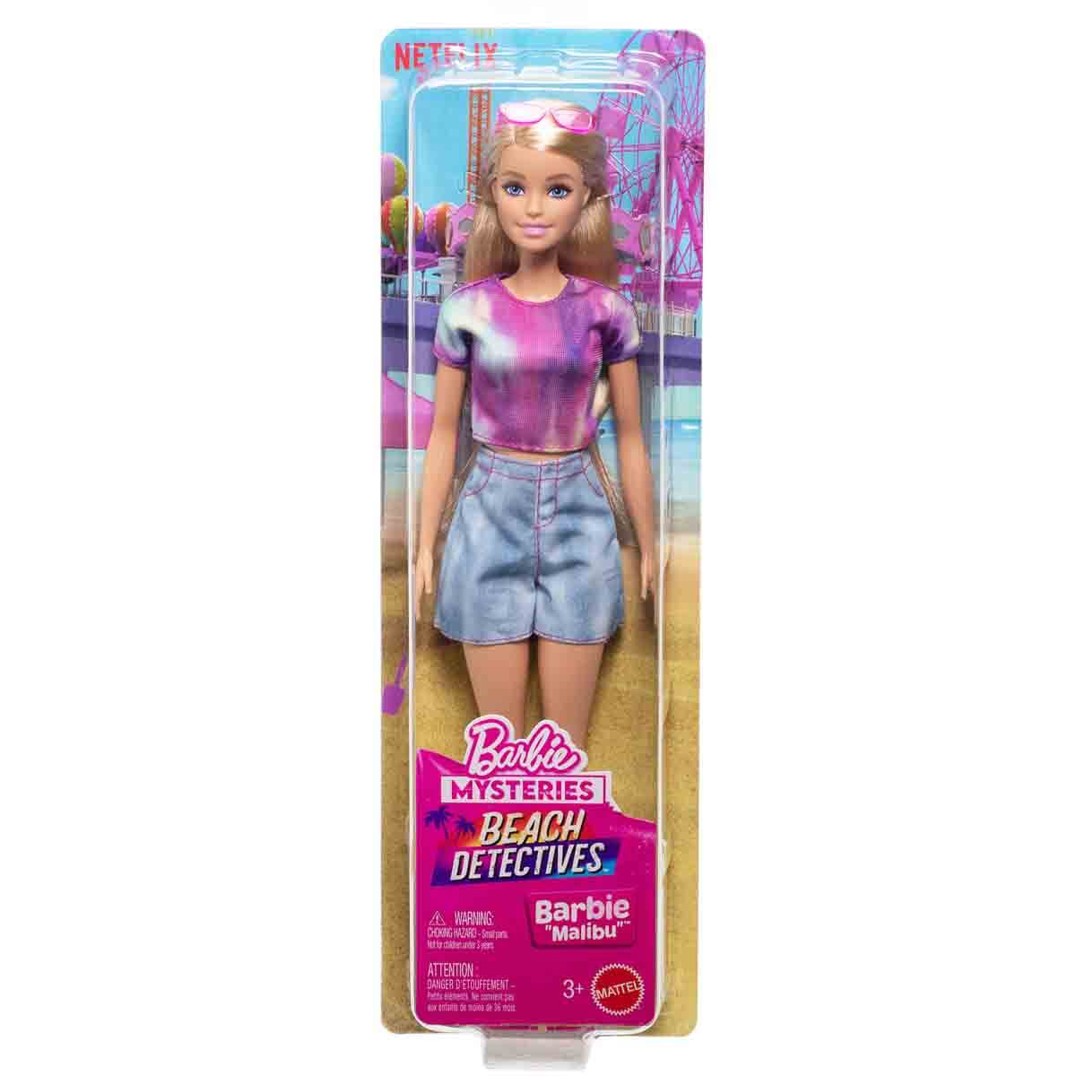 Barbie Mysteries: Beach Dedectives Malibu Bebek JFV63