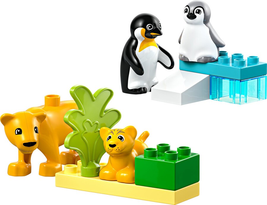Lego Duplo Vahşi Hayvanlar ve Aileleri: Penguen ve Aslanlar 10442