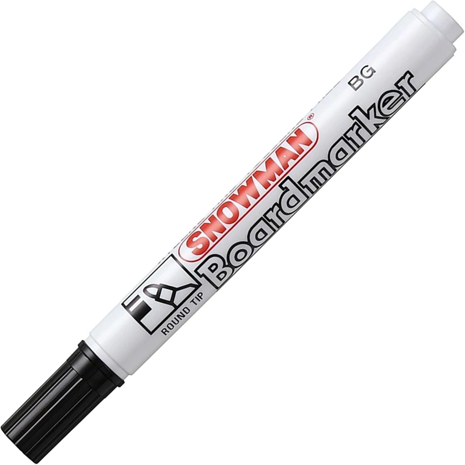 Snowman Bg-12 Beyaz Tahta Kalemi Siyah