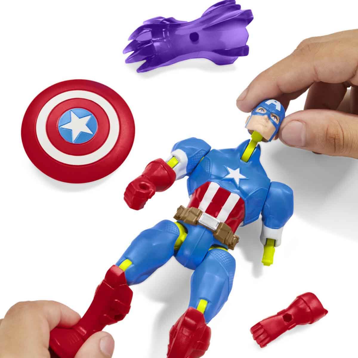 Avengers MixMashers Aksiyon Figürü Captain America